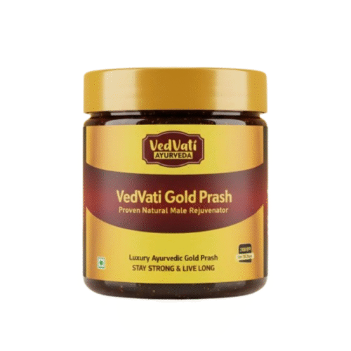Vedvati Gold Prash – Premium Ayurvedic Male Rejuvenation Formula