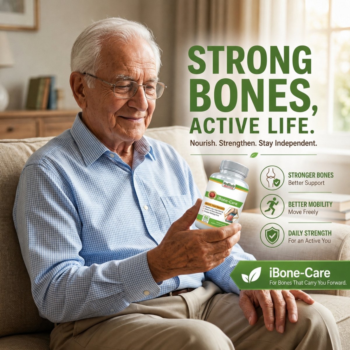 Vedvati Bone-Care Capsules – Advanced Herbal Formula for Strong Bones & Joints - Image 5