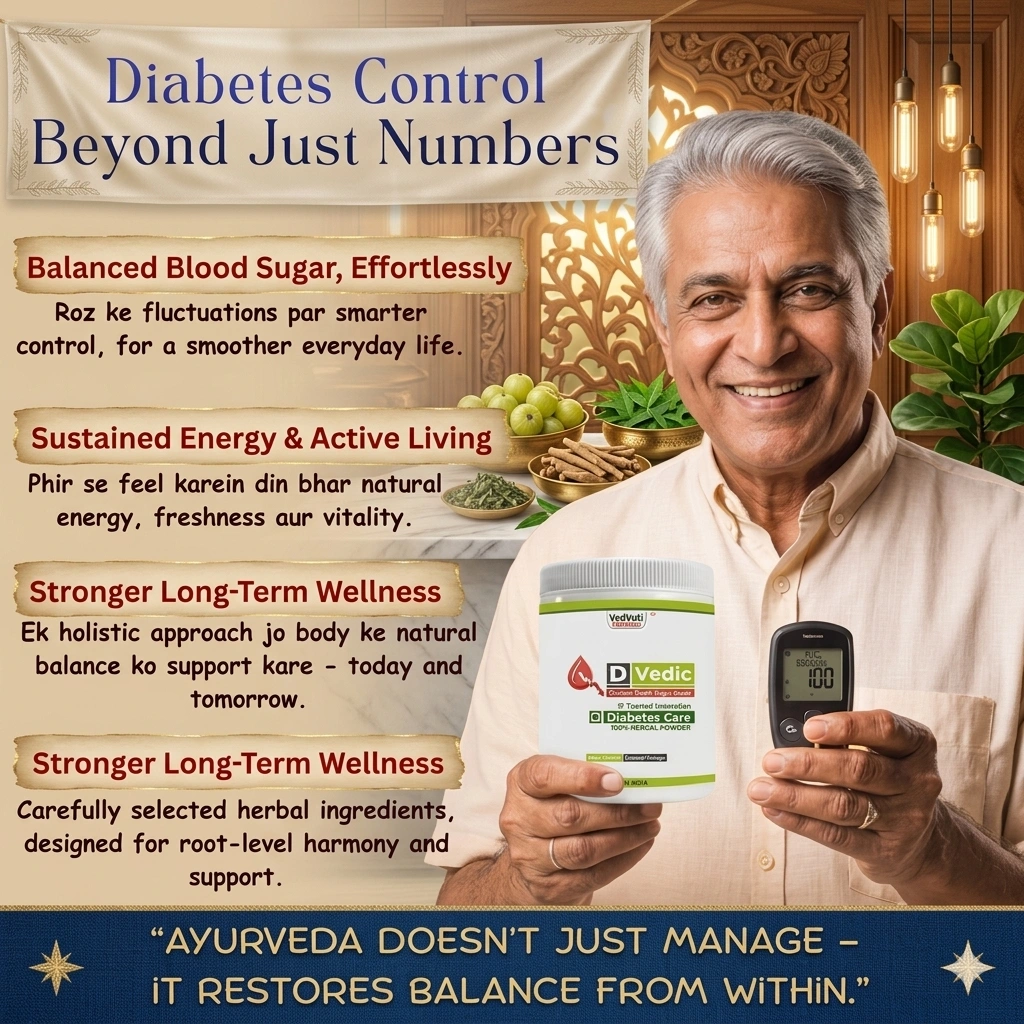 D-VEDIC Powder – Balance Sugar, Live Better. - Image 5