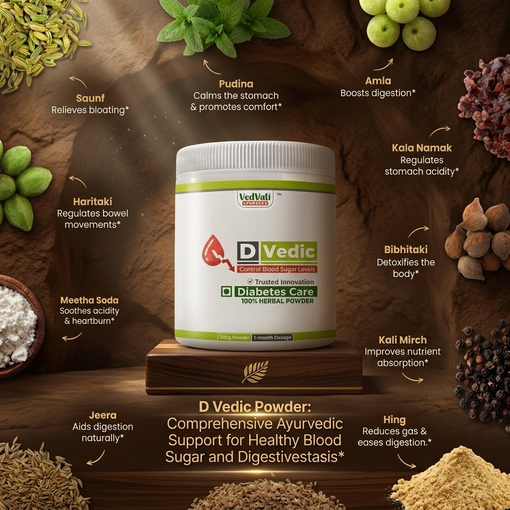 D-VEDIC Powder – Balance Sugar, Live Better. - Image 4