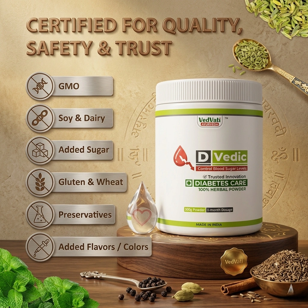 D-VEDIC Powder – Balance Sugar, Live Better. - Image 2