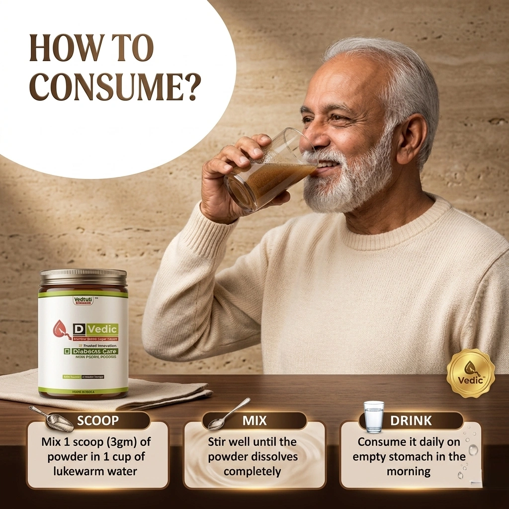D-VEDIC Powder – Balance Sugar, Live Better. - Image 3