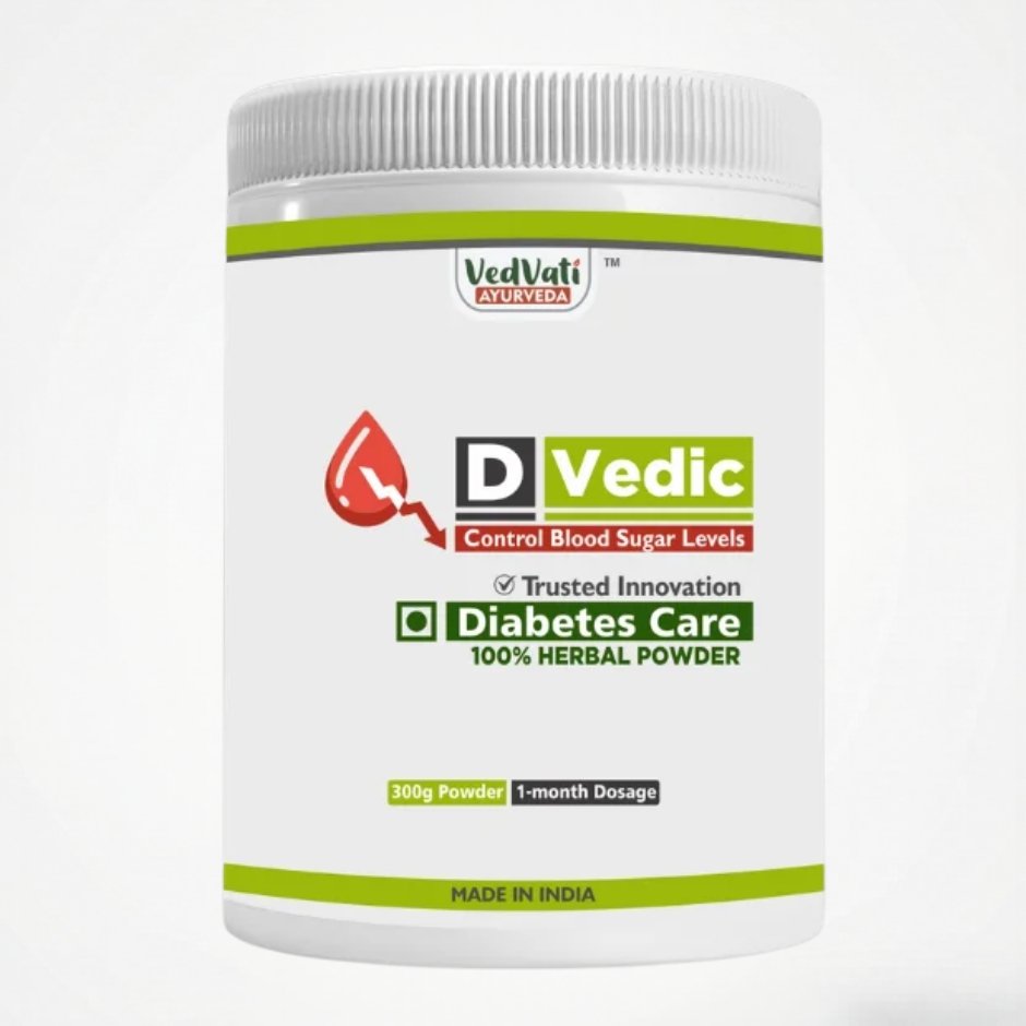 D Vedic Diabetes Care Powder – Herbal Blood Sugar Control