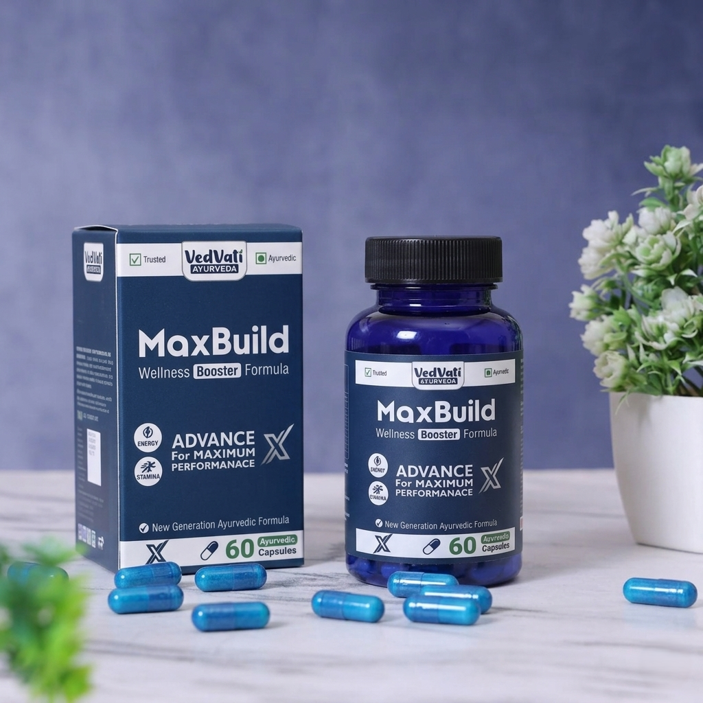 MaxBuild Herbal Weight Gainer – Natural Muscle & Strength Formula
