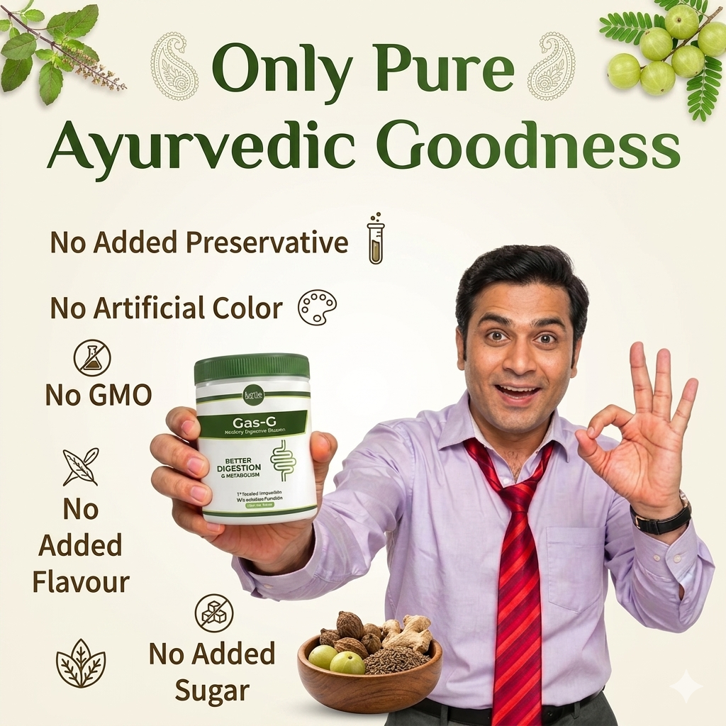 Gas-G Herbal Digestive Powder – Supports Digestion & Metabolism (250 g) - Image 4
