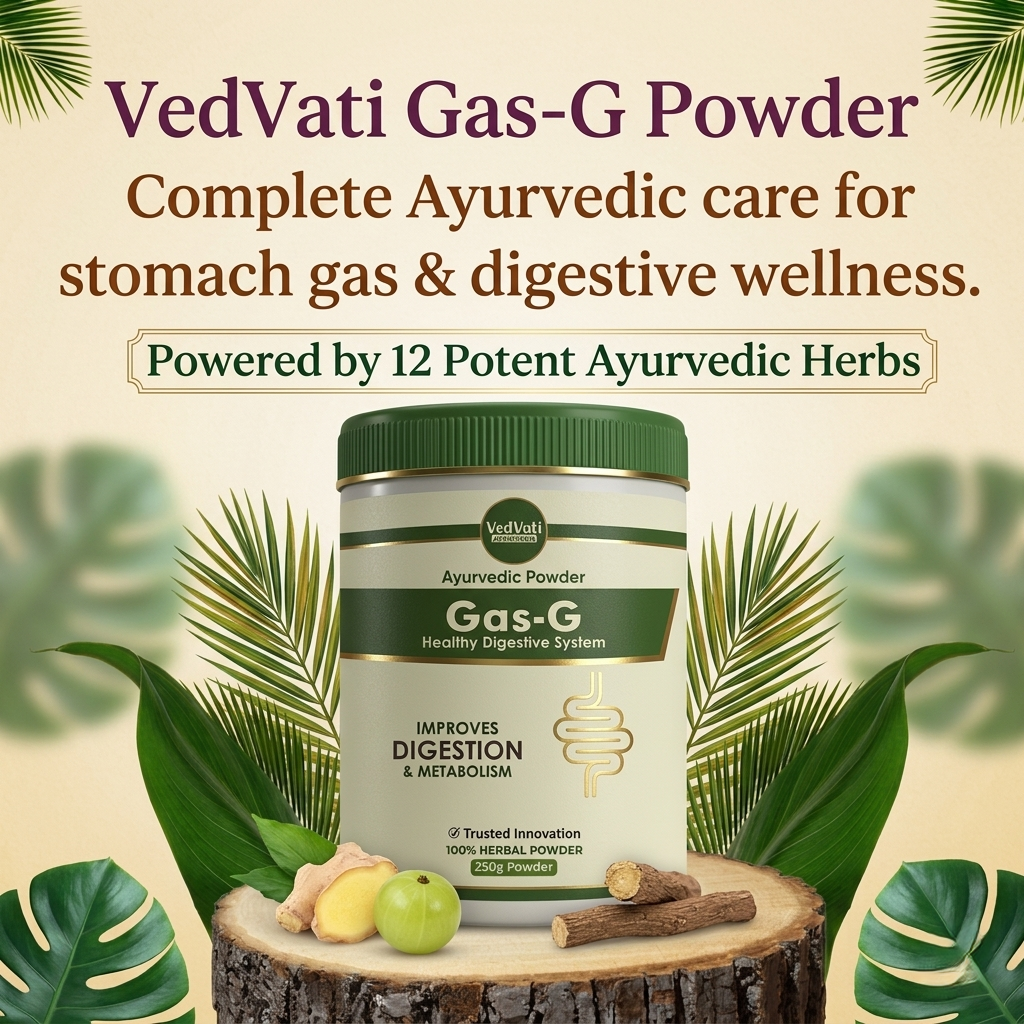 Gas-G Herbal Digestive Powder – Supports Digestion & Metabolism (250 g)