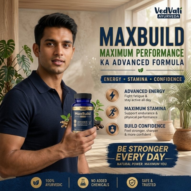 MaxBuild Herbal Weight Gainer – Natural Muscle & Strength Formula - Image 3