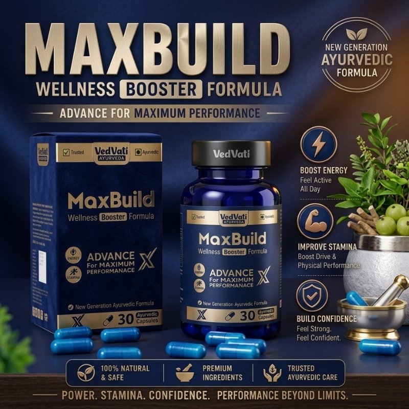 MaxBuild Herbal Weight Gainer – Natural Muscle & Strength Formula - Image 4