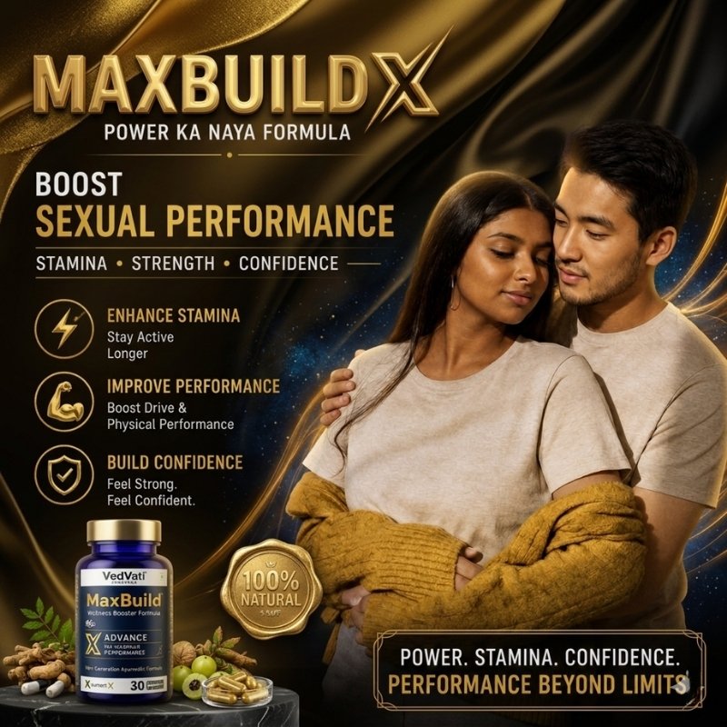 MaxBuild Herbal Weight Gainer – Natural Muscle & Strength Formula - Image 8
