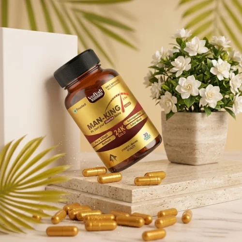 Man-King Gold Capsules – Premium Men's Vitality, Strength & Performance Formula